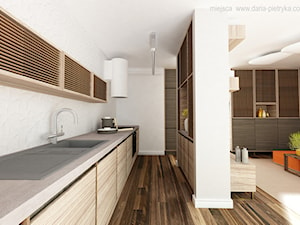 Kuchnia+pokój dzienny - zdjęcie od MIEJSCA