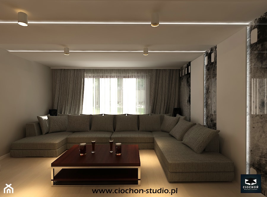 Pokój telewizyjny - zdjęcie od Ciochoń-Studio