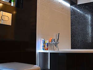 Kuchnia i łazienka - projekt i realizacja - Łazienka, styl nowoczesny - zdjęcie od Ciochoń-Studio