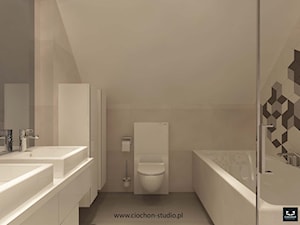 Sypialnia z łazienką - zdjęcie od Ciochoń-Studio