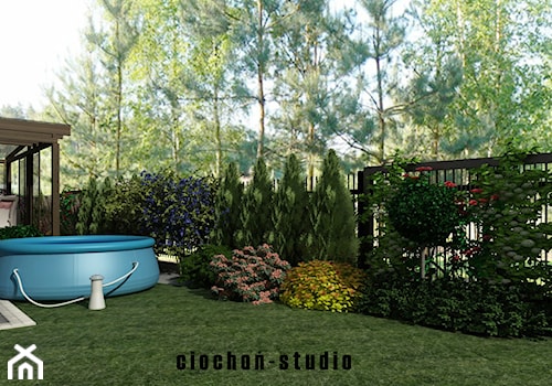 Projekt ogrodu w Niepołomicach - zdjęcie od Ciochoń-Studio