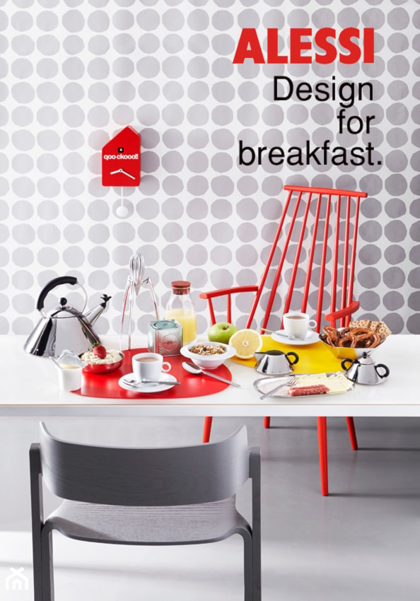 Śniadanie z ikonami designu - zdjęcie od Interiore.pl - Homebook