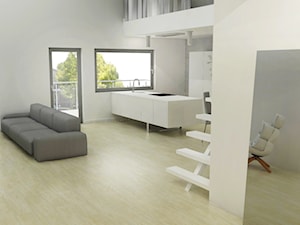 Mieszkanie w stylu minimalistycznym - Salon, styl minimalistyczny - zdjęcie od eMstudio Architekt Wnętrz Marta Dawidowicz