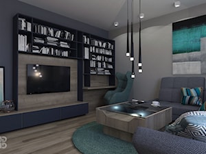 Mieszkanie w Skidziniu - Salon, styl nowoczesny - zdjęcie od DOKTOR HOUSE DESIGN