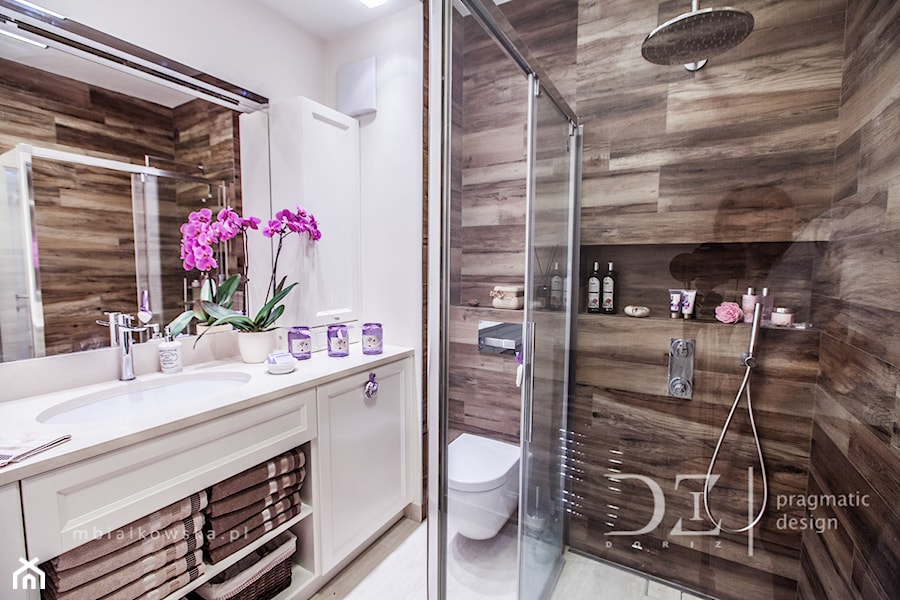 Średnia bez okna łazienka, styl prowansalski - zdjęcie od Pragmatic Design