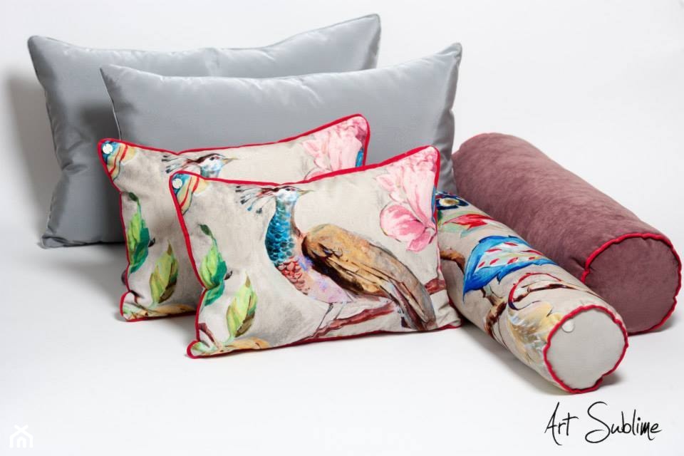 Poduszki w Pawie - zdjęcie od Art Sublime - Homebook