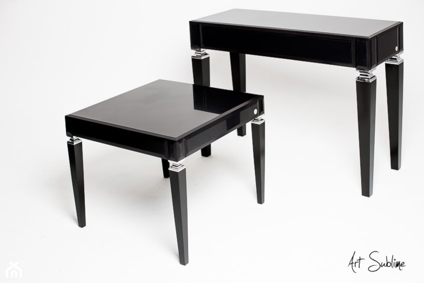 AVANT-GARDE Black Table - zdjęcie od Art Sublime