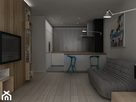 Aranżacje wnętrz - Salon: Apartament w Warszawie - Salon, styl nowoczesny - KOZIEJ ARCHITEKCI. Przeglądaj, dodawaj i zapisuj najlepsze zdjęcia, pomysły i inspiracje designerskie. W bazie mamy już prawie milion fotografii!