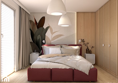 MIŁO CIĘ WIDZIEĆ - Sypialnia, styl nowoczesny - zdjęcie od UTOO- pracownia architektury wnętrz i krajobrazu