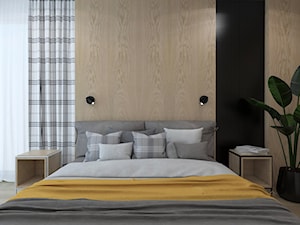 PODMIEJSKI LUZ - Średnia sypialnia, styl skandynawski - zdjęcie od UTOO- pracownia architektury wnętrz i krajobrazu