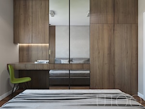 NATURALNA NOWOCZESNOŚĆ - Sypialnia, styl nowoczesny - zdjęcie od UTOO- pracownia architektury wnętrz i krajobrazu