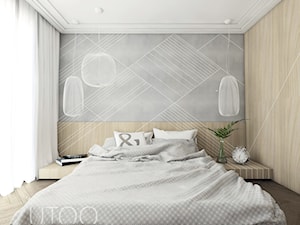 BEZ PRZESADY - Sypialnia, styl nowoczesny - zdjęcie od UTOO- pracownia architektury wnętrz i krajobrazu