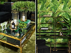 EICHHOLTZ - ARANŻACJE - Średni zielony salon, styl nowoczesny - zdjęcie od Galeria Heban- ekskluzywne meble