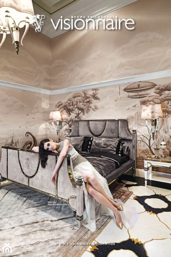 VISIONNAIRE HOME by IPE CAVALLI - Sypialnia, styl glamour - zdjęcie od Galeria Heban- ekskluzywne meble - Homebook