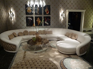 VISIONNAIRE HOME by IPE CAVALLI - Duży beżowy salon, styl glamour - zdjęcie od Galeria Heban- ekskluzywne meble