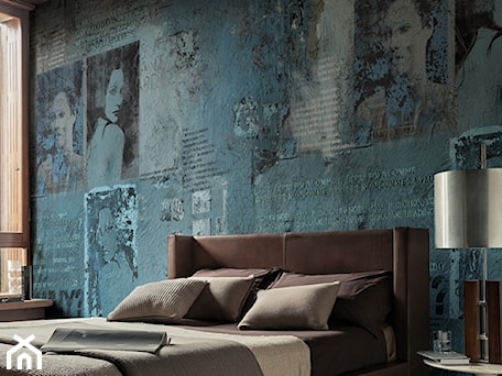 Aranżacje wnętrz - Sypialnia: Tapety Wall&Deco- HEBAN - Galeria Heban- ekskluzywne meble. Przeglądaj, dodawaj i zapisuj najlepsze zdjęcia, pomysły i inspiracje designerskie. W bazie mamy już prawie milion fotografii!