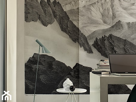 Aranżacje wnętrz - Biuro: Tapety Wall&Deco- HEBAN - Galeria Heban- ekskluzywne meble. Przeglądaj, dodawaj i zapisuj najlepsze zdjęcia, pomysły i inspiracje designerskie. W bazie mamy już prawie milion fotografii!