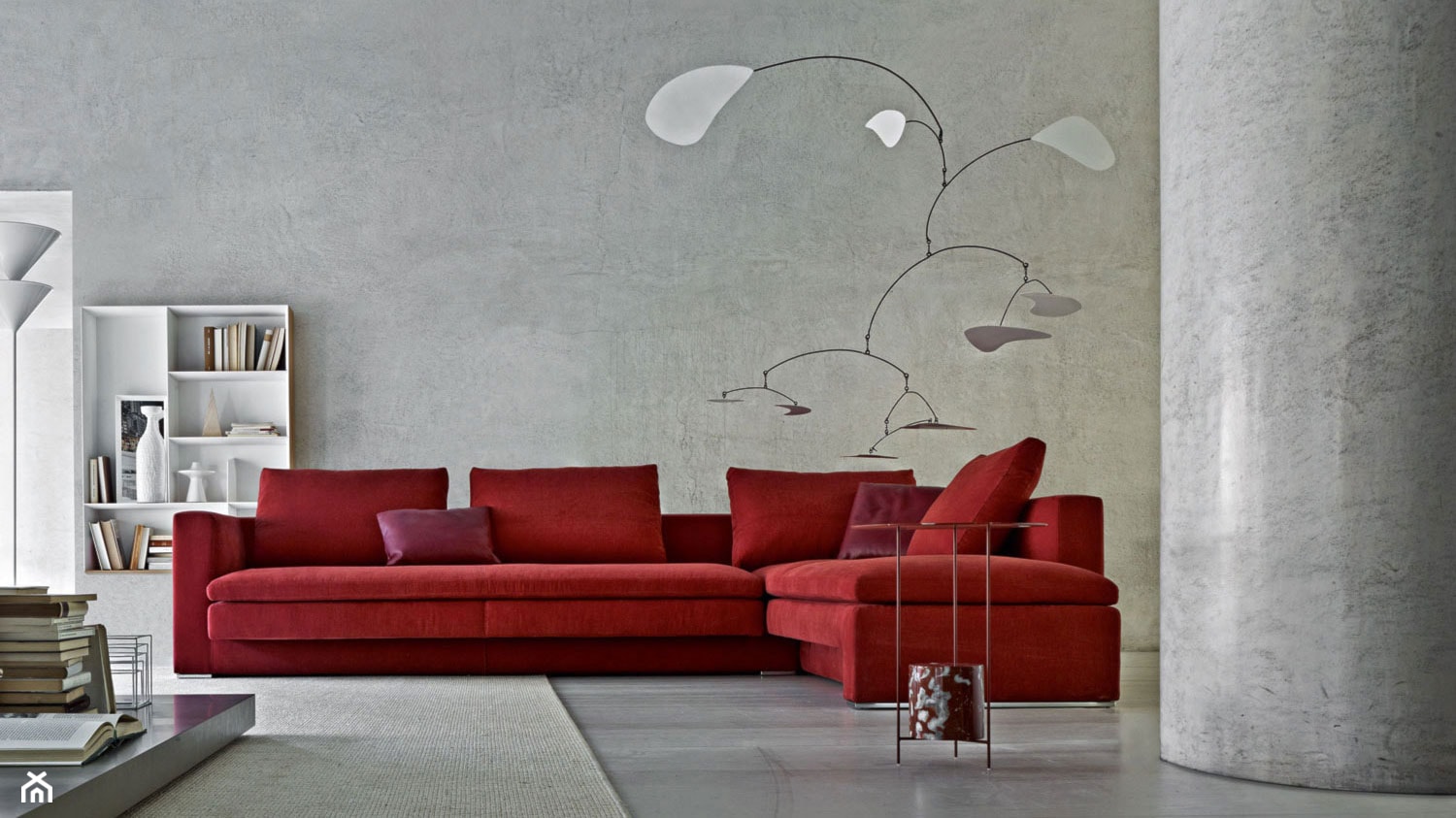 MOLTENI & C SOFA HI-BRIDGE :DESIGN FERRUCCIO LAVIANI - zdjęcie od Galeria Heban- ekskluzywne meble - Homebook