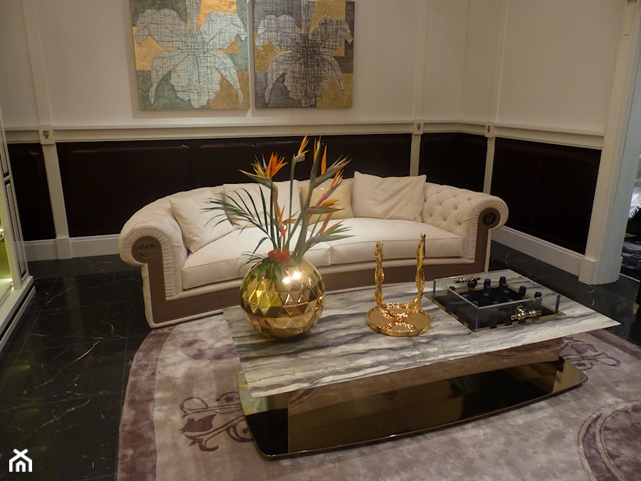 VISIONNAIRE HOME by IPE CAVALLI - Średni salon, styl glamour - zdjęcie od Galeria Heban- ekskluzywne meble