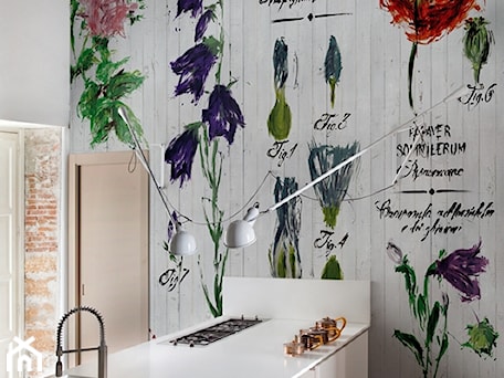 Aranżacje wnętrz - Kuchnia: Tapety Wall&Deco- HEBAN - Galeria Heban- ekskluzywne meble. Przeglądaj, dodawaj i zapisuj najlepsze zdjęcia, pomysły i inspiracje designerskie. W bazie mamy już prawie milion fotografii!