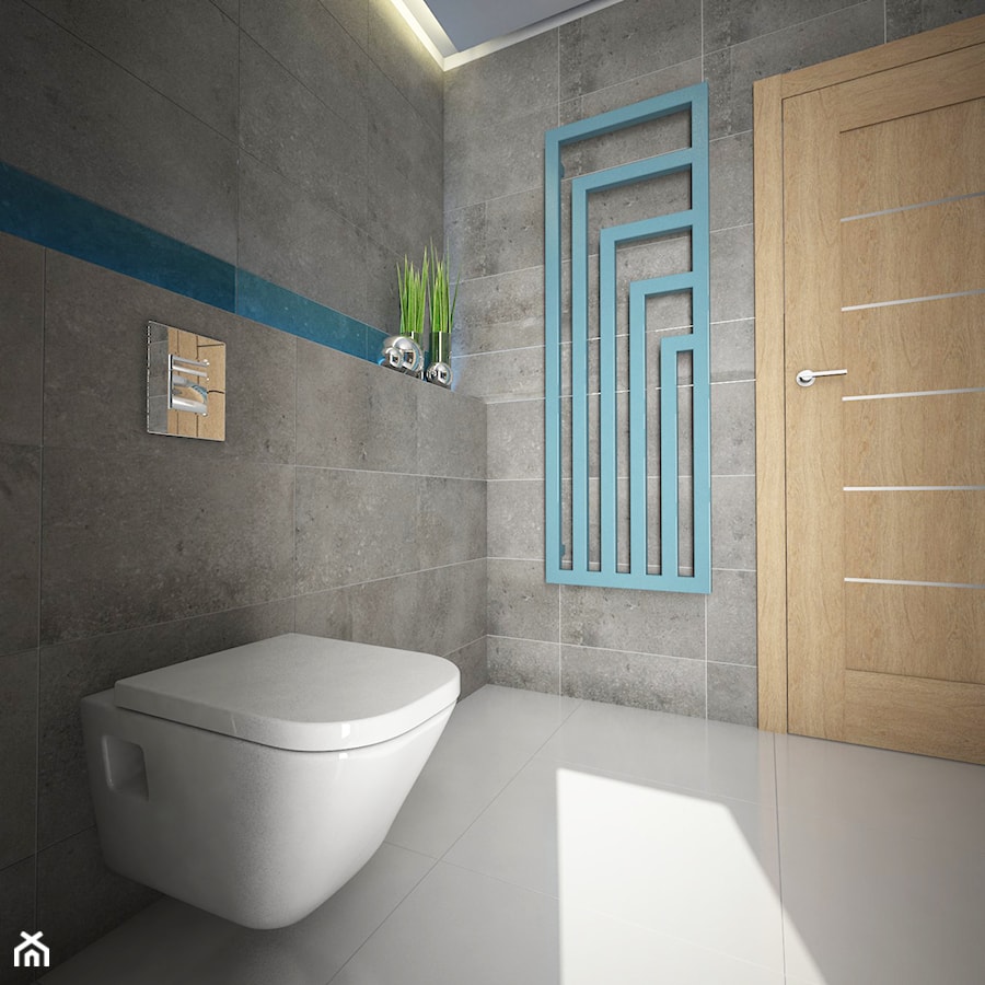 Minimalistyczna łazienka - Łazienka, styl minimalistyczny - zdjęcie od topsanit.pl