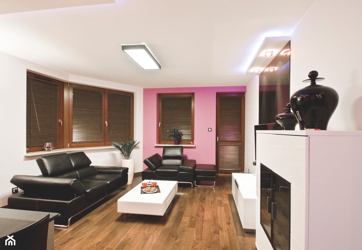 Apartament na Ursynowie - Salon - zdjęcie od Ładne wnętrze - Homebook