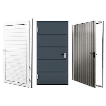 Drzwi boczne aluminiowe i stalowe Wiśniowski
