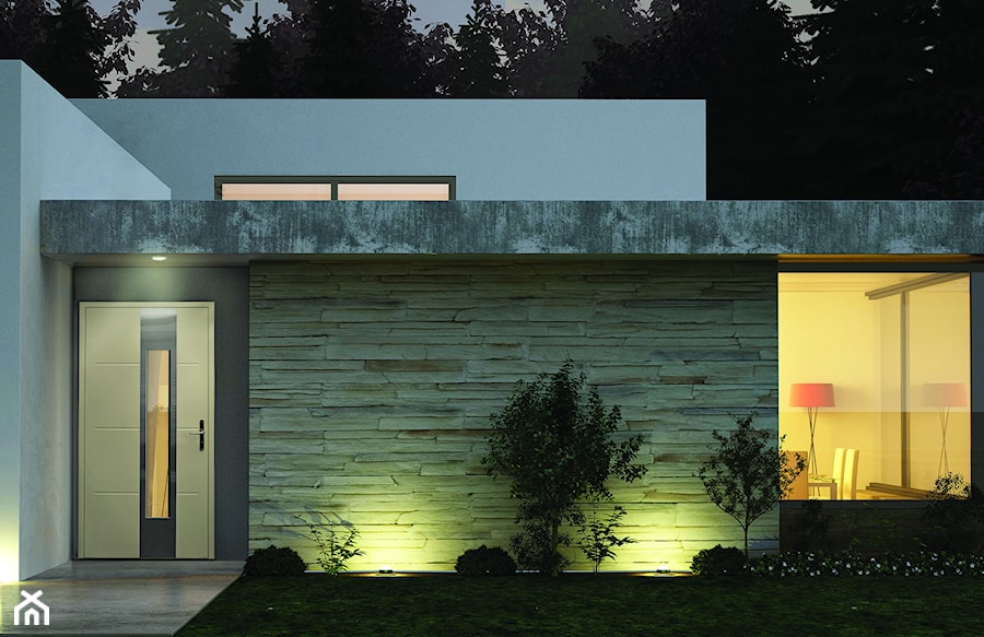drzwi - Domy, styl minimalistyczny - zdjęcie od WIŚNIOWSKI