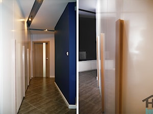 70m2 i krzywizny - Hol / przedpokój, styl nowoczesny - zdjęcie od hihome