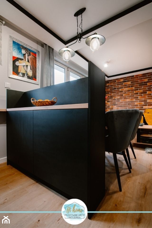 metamorfoza mieszkania w bloku - Kuchnia, styl nowoczesny - zdjęcie od hihome