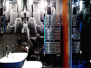 Łazienka, styl industrialny - zdjęcie od Biuro Twórczej Aranżacji BTA