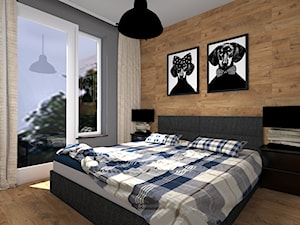 MIeszkanie dla młodego małżeństwa - Sypialnia, styl nowoczesny - zdjęcie od Studio Artino