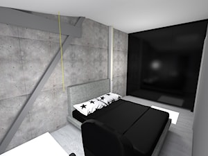 mieszkania na poddaszu - Sypialnia - zdjęcie od Studio Artino