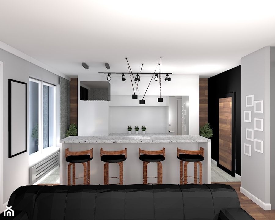 MIeszkanie dla młodego małżeństwa - Kuchnia, styl nowoczesny - zdjęcie od Studio Artino