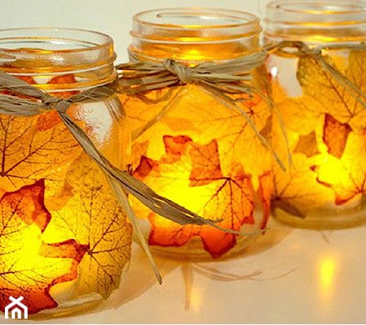 Jak zrobić świecznik oraz miskę z jesiennych liści? DIY