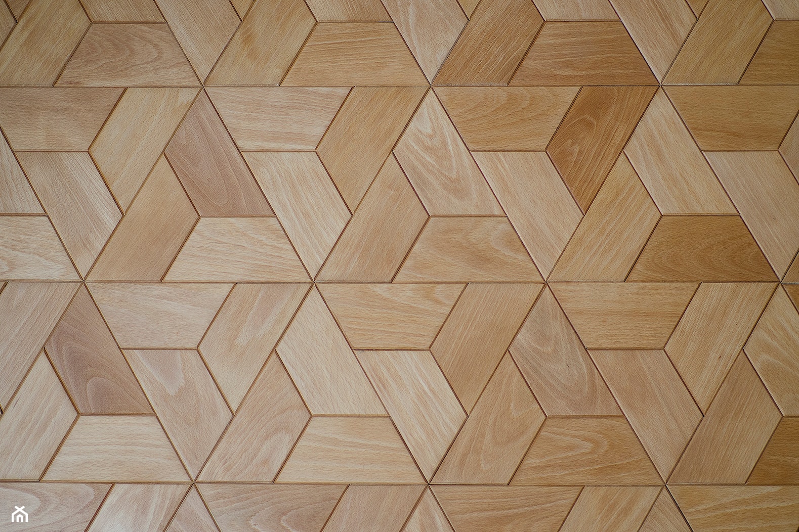 drewniana mozaika dudzisz wood and floor, wzór half-hex - zdjęcie od dudzisz wood and floor - Homebook
