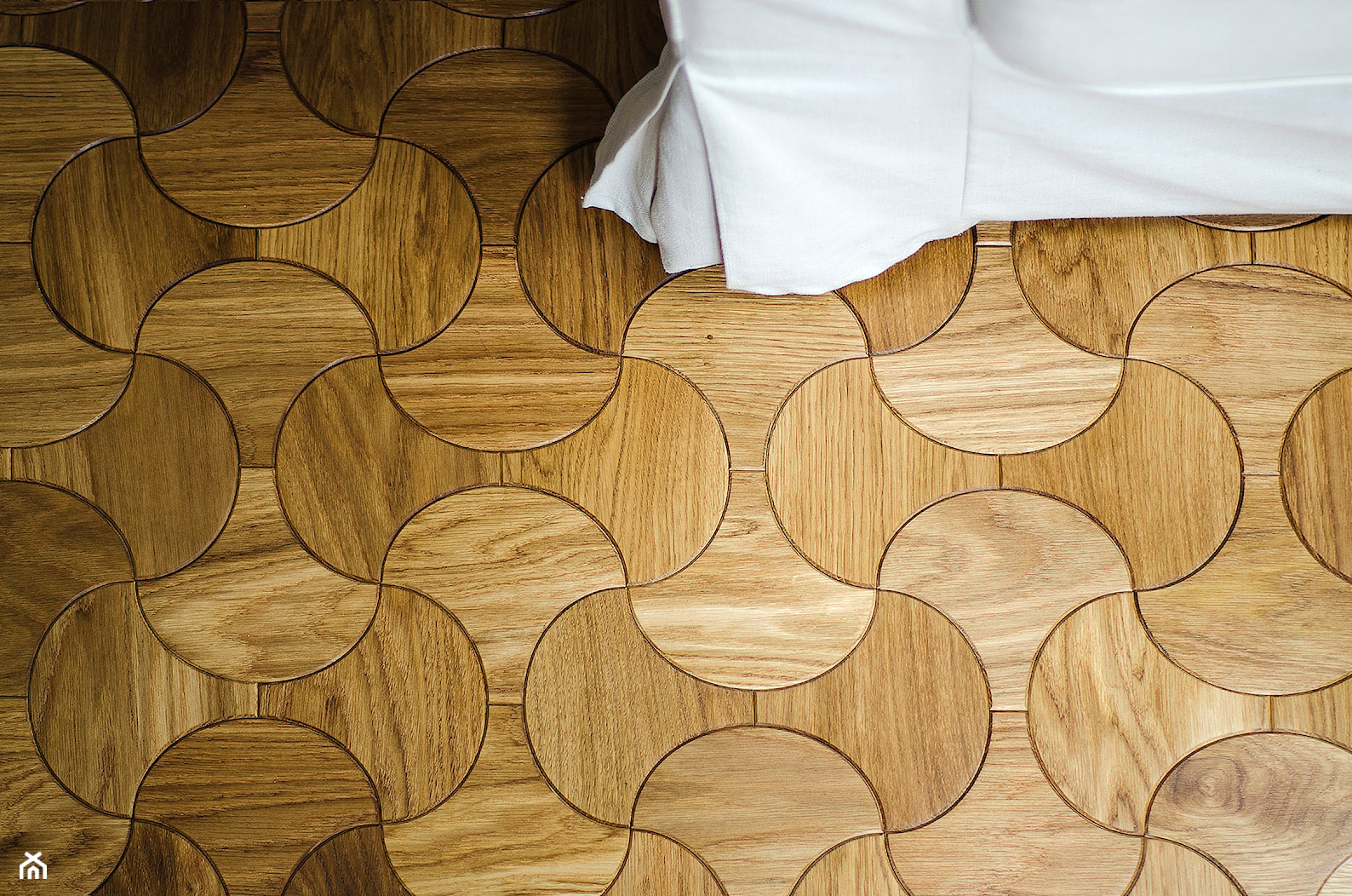 drewniana mozaika dudzisz wood and floor, wzór scale - zdjęcie od dudzisz wood and floor - Homebook