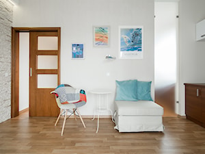 Bez barier - mieszkanie dla osoby niepełnosprawnej - Salon, styl nowoczesny - zdjęcie od Inside Story