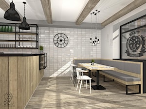 Restauracja/Pizzeria w Czańcu - zdjęcie od DIZU Studio Projektowe