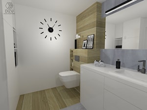Łazienka w stylu nowoczesnym - zdjęcie od DIZU Studio Projektowe