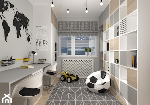 Pokój chłopców - Mieszkanie w Bielsku-Białej - zdjęcie od DIZU Studio Projektowe