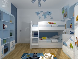 Pokój chłopców - Mieszkanie w Warszawie - zdjęcie od DIZU Studio Projektowe