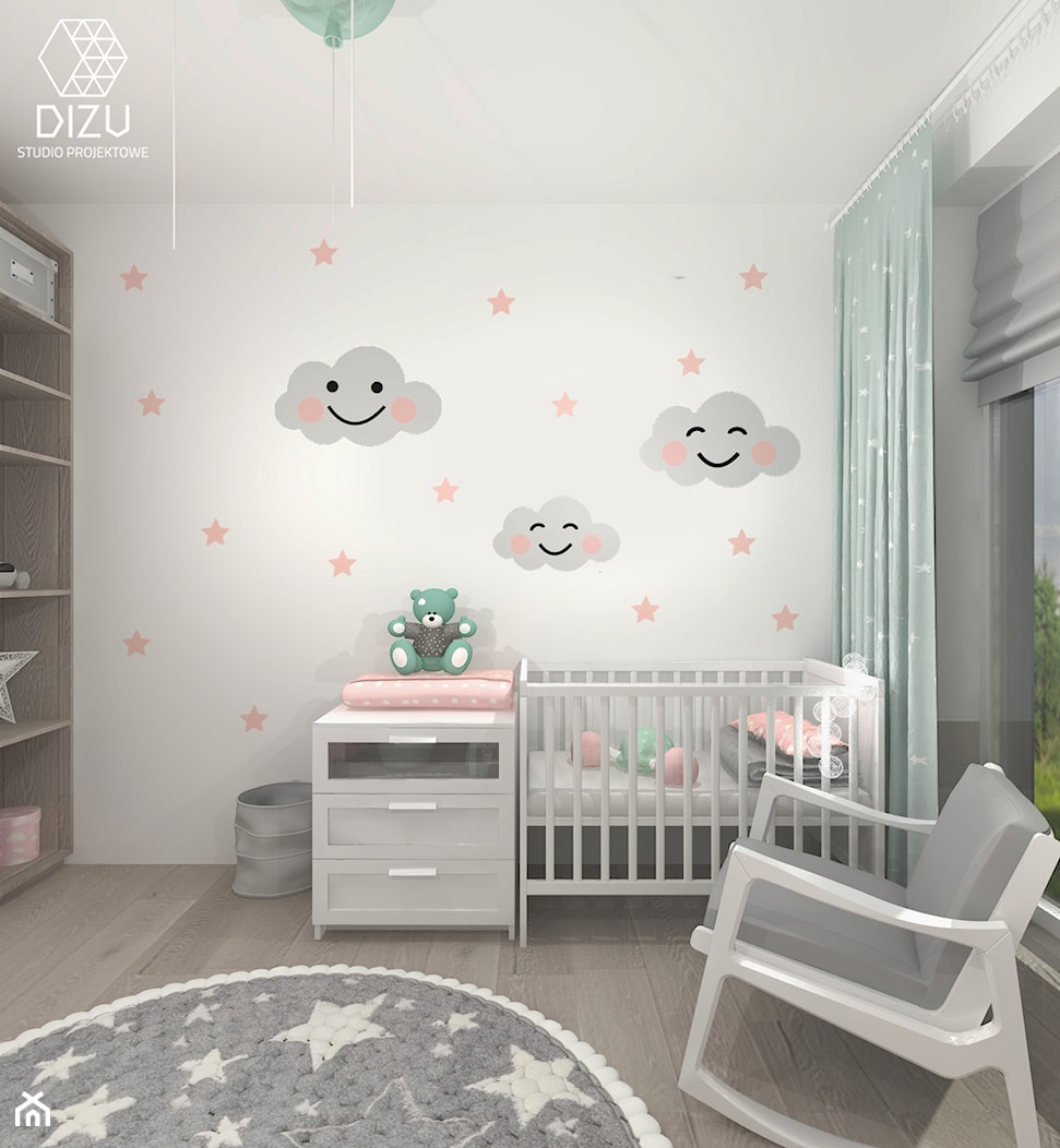 Pokój dla niemowlaka i malucha - Mieszkanie w Pruszkowie - zdjęcie od DIZU Studio Projektowe - Homebook