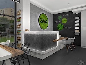 Showroom marki ZAAR (lada, obsługa klienta) - Bielsko-Biała - zdjęcie od DIZU Studio Projektowe