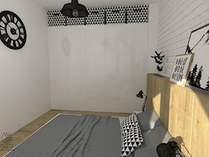 Sypialnia w stylu nowoczesnym - zdjęcie od DIZU Studio Projektowe
