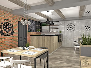 Restauracja/Pizzeria w Czańcu - zdjęcie od DIZU Studio Projektowe