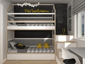 Pokój chłopców - Mieszkanie w Bielsku-Białej - zdjęcie od DIZU Studio Projektowe