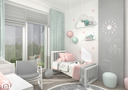 Pokój dla niemowlaka i malucha - Mieszkanie w Pruszkowie - zdjęcie od DIZU Studio Projektowe