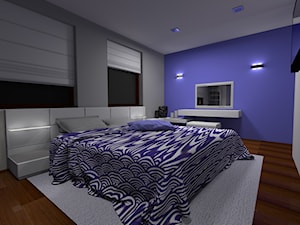 sypialnie - Sypialnia, styl minimalistyczny - zdjęcie od PROVISUAL BIURO PROJEKTOWE