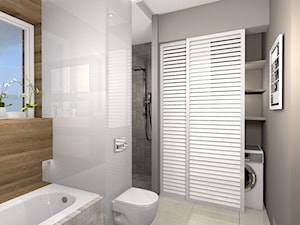 łazienki - Łazienka, styl nowoczesny - zdjęcie od PROVISUAL BIURO PROJEKTOWE